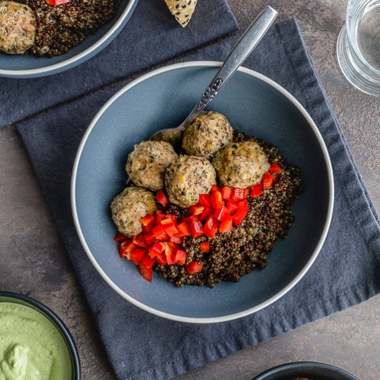 Honey Garlic Turkey Meatballs