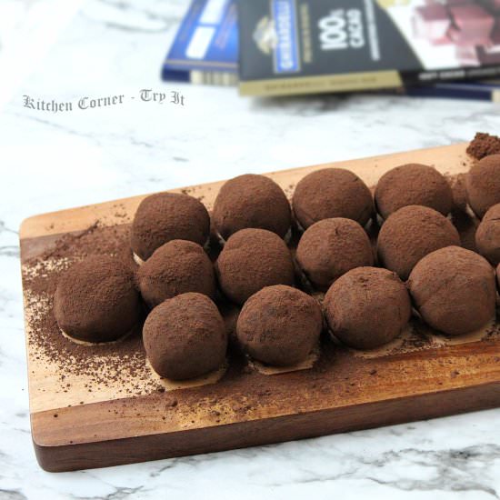 Easy Mocha Truffles