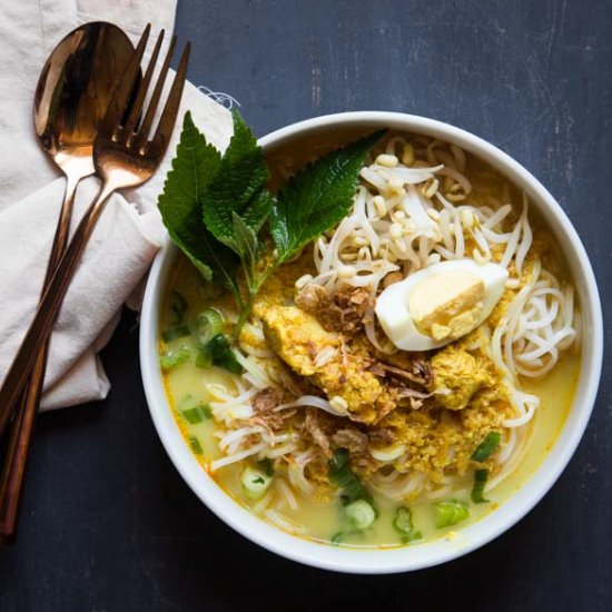 Jakarta Coconut Chicken Laksa