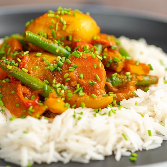 Mixed Vegetable Karahi