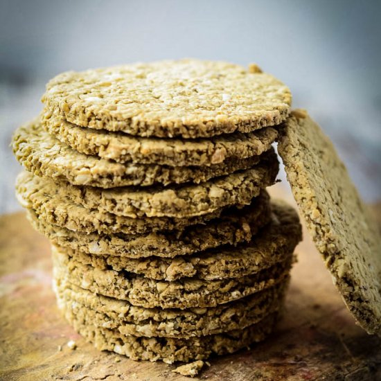 Super Easy Scottish Oatcakes