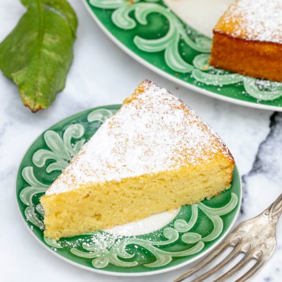 Easy Lemon Ricotta Cake