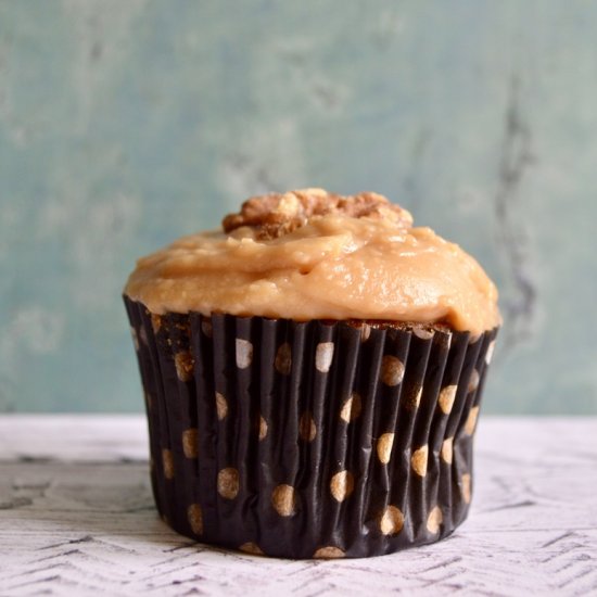 Coffee & Walnut Cupcakes