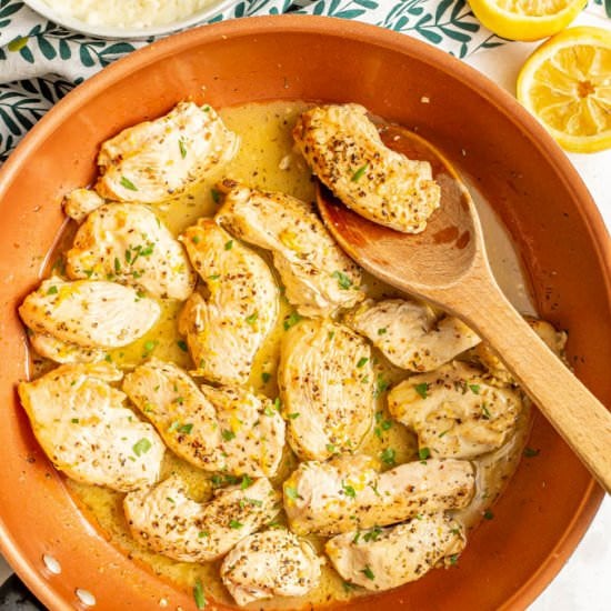 Skillet lemon chicken