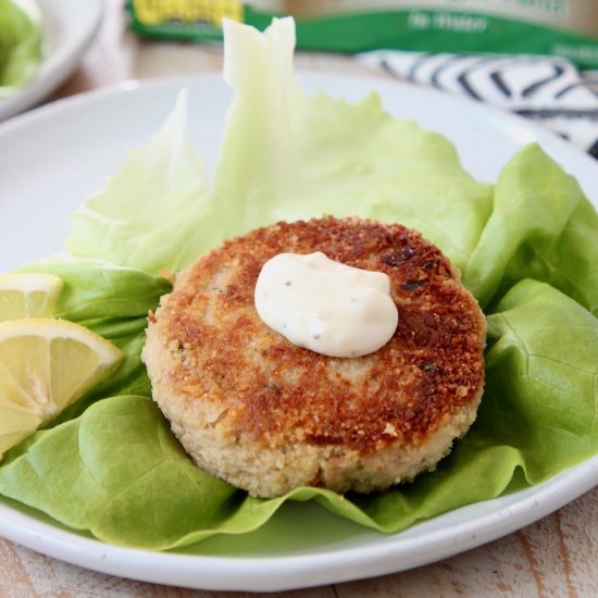 Garlic Lemon Tuna Patties