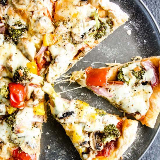 Loaded Veggie Pizza