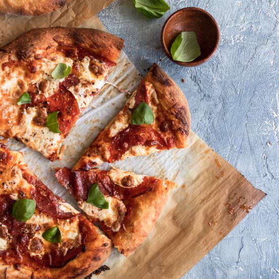 Sourdough Pizza Crust