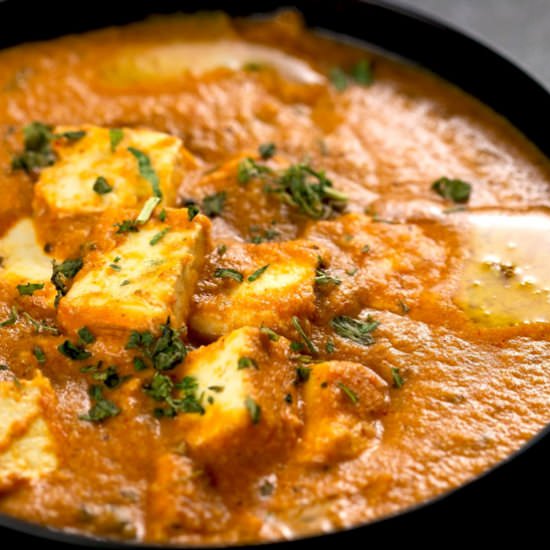 Indian Butter Paneer