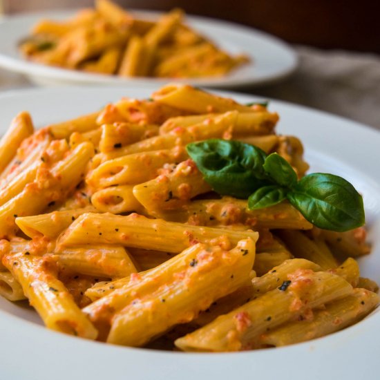 Roasted Red Pepper Cream Sauce