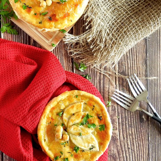 Freezable Individual Chicken Pot Pie