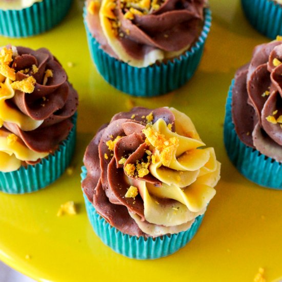 Chocolate and Honey Cupcakes