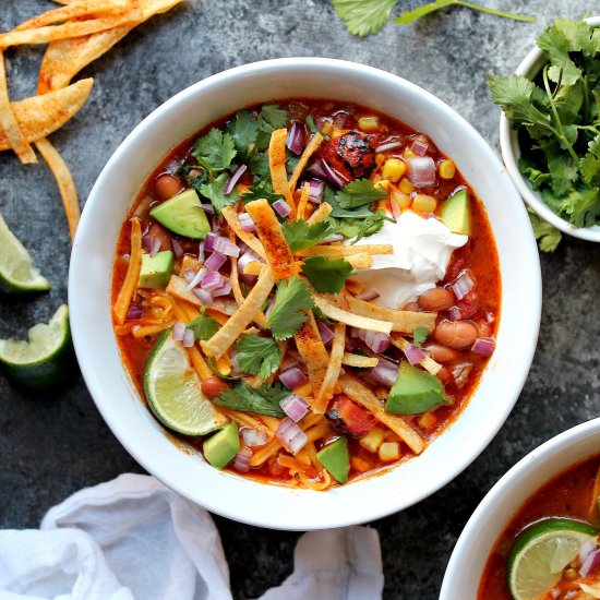 Vegan Taco Soup