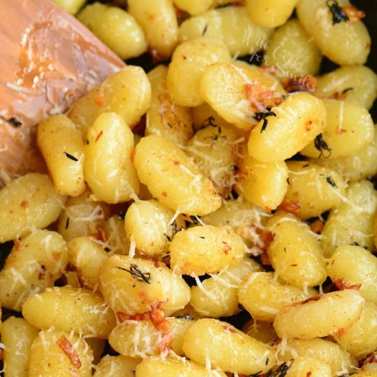 Gnocchi W/ Butter Garlic & Parmesan