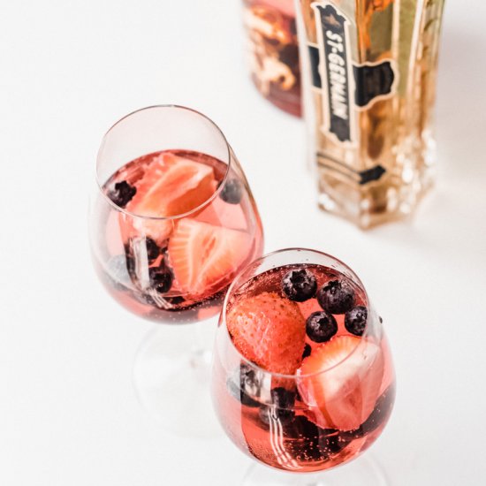 Sparkling Rosé Sangria