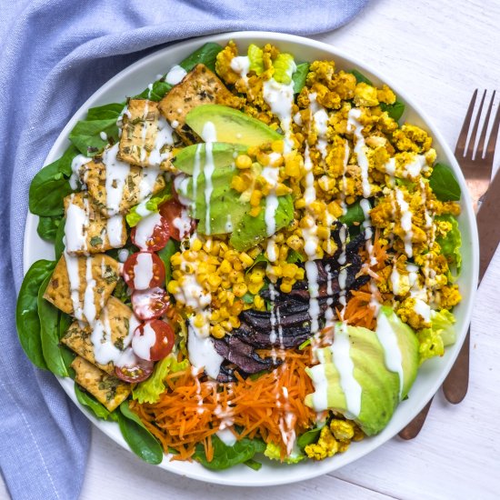 Vegan Cobb salad