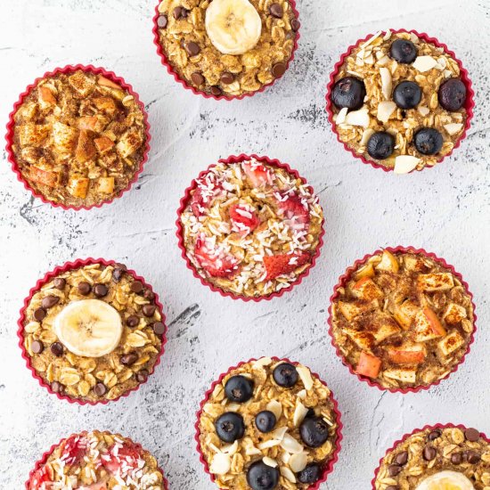 Baked Oatmeal Cups