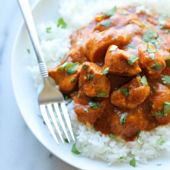 Slow Cooker Butter Chicken