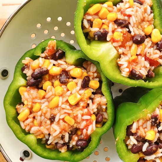 Vegetarian Stuffed Peppers