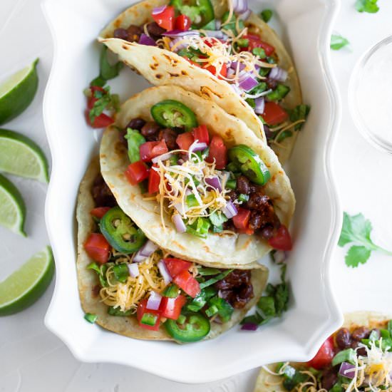 Black Bean Tacos