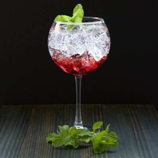 Pomegranate Gin and Tonic – 2 ways