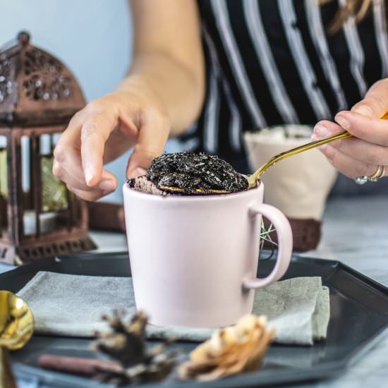 Eggless 4 Ingredients Oreo Mug Cake