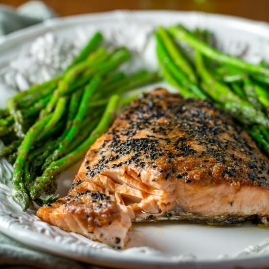 Baked Miso Salmon