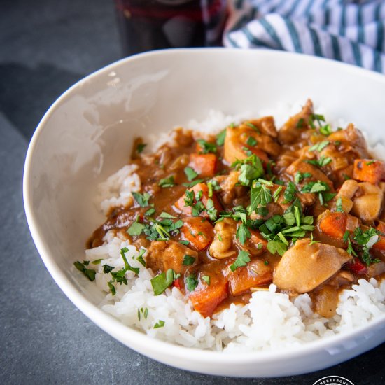 Beer Chicken Étouffée