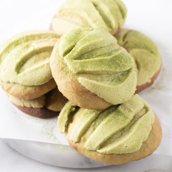 Matcha Pan Dulce