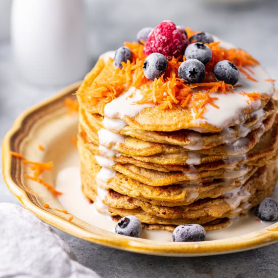 Carrot Cake Pancakes