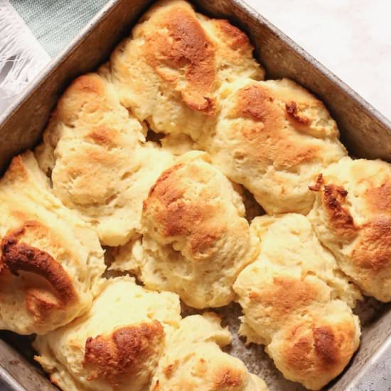 Easiest GF Yeast Rolls Ever