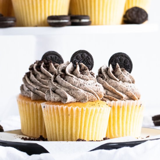 Oreo Truffle Cupcakes