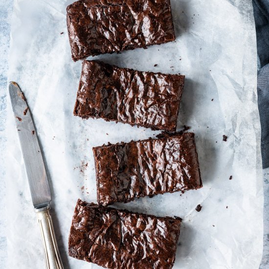 Small Batch Vegan Brownies