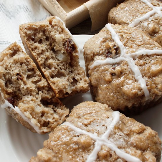 Hot Cross Sourdough Buns (GFV)