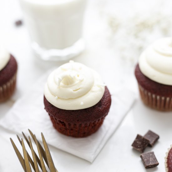 Ultimate Red Velvet Cupcakes