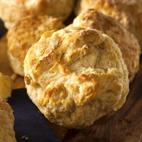 Vegan Pumpkin Sage Biscuits