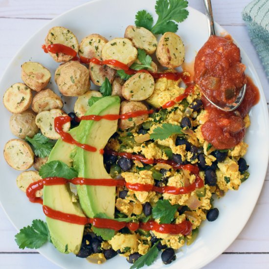 Southwest Tofu Scramble