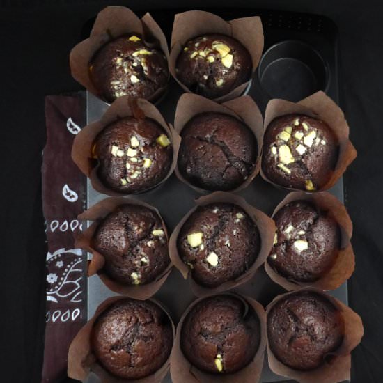 Chocolate Spelt Muffins