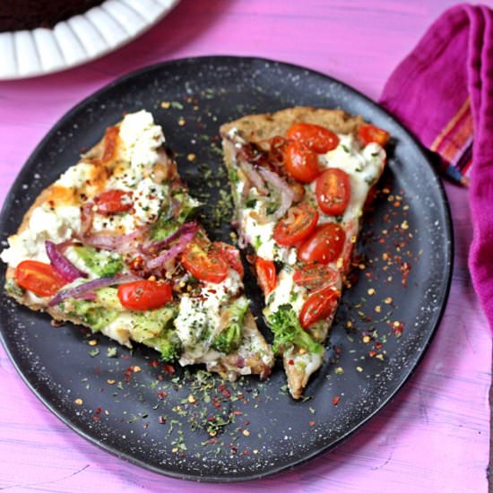 Wholewheat Sourdough Pizza