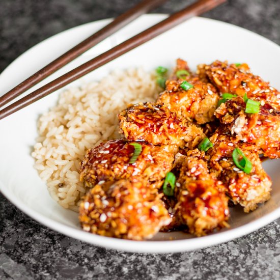 Korean Popcorn Chicken