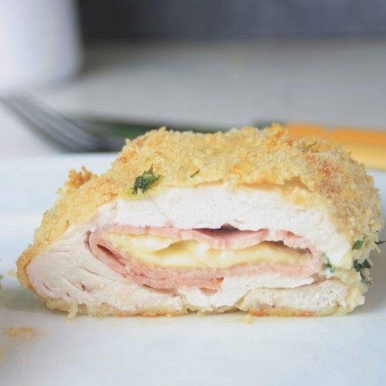 Baked Chicken Cordon Bleu