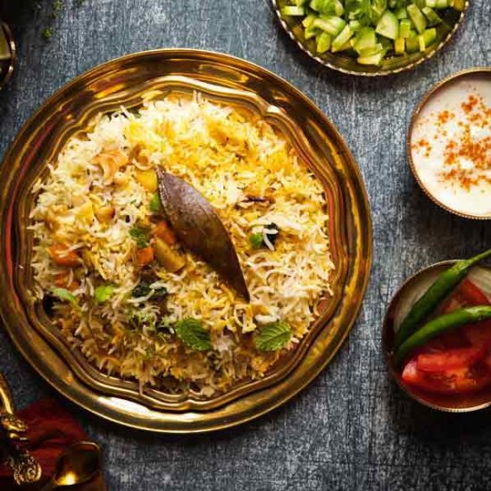 VEGETABLE BIRYANI RECIPE