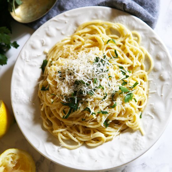 Pasta al Limone – we moved to Italy