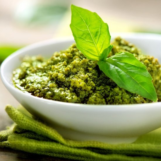 Vegan Walnut Basil Pesto