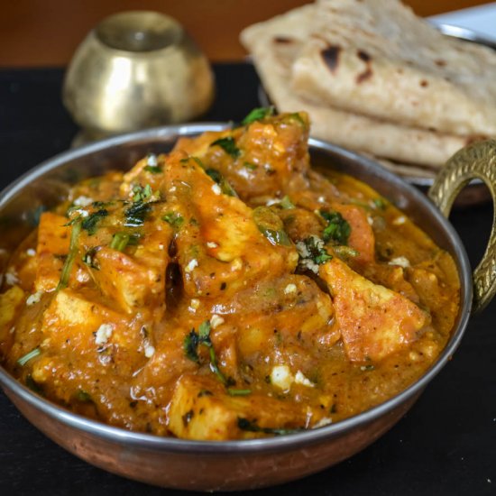 PANEER DUM MIRCH / SPICY SIMMERED