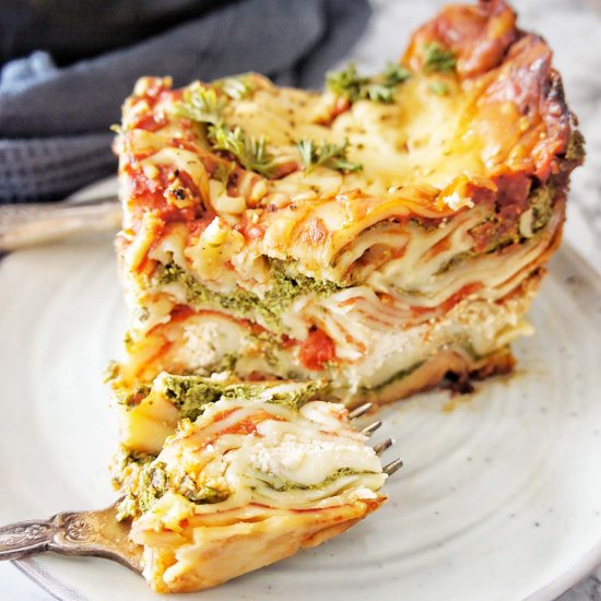 Spinach and Ricotta Lasagne