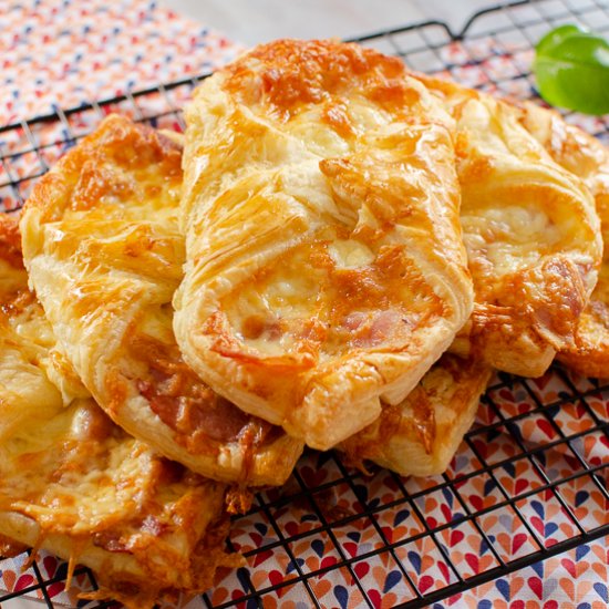 Flawless Cheese and Bacon Turnovers