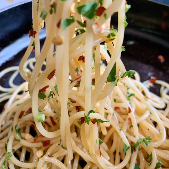 Browned Butter Aglio e Olio Pasta