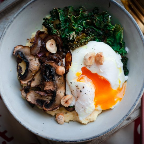 Polenta Breakfast Bowl