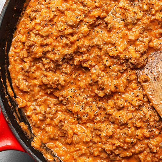 Keto Hamburger Helper