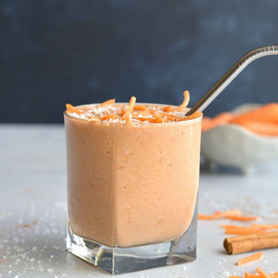 High Protein Carrot Cake Smoothie